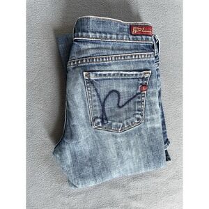 Citizens of Humanity Kelly Low Bootcut Jeans 001 Blue Stretch